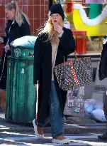 Elle Fanning Out Shopping - NYC
