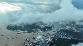 Shenjiamen Fishing Port in Zhoushan, China