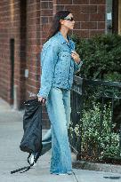 Irina Shayk Out and About - NYC
