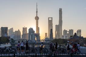 (CIIE)CHINA-SHANGHAI-CIIE-CITY VIEW (CN)