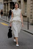 PFW SS24 Cecilie Bahnsen Street Style