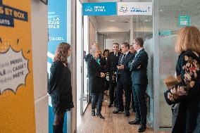 Inauguration by French Prime Minister of Digital Step of the Post Office - Vire Normandie