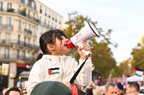 Pro-Palestinian Rally - Paris
