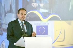 EU delivers school buses for Ukraine