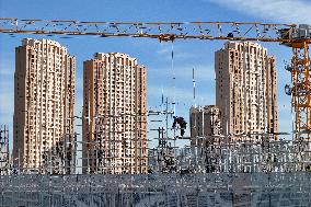 A Construction Site in Yantai