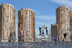 A Construction Site in Yantai