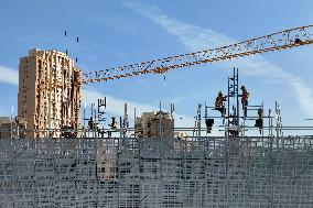 A Construction Site in Yantai