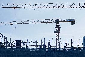 A Construction Site in Yantai