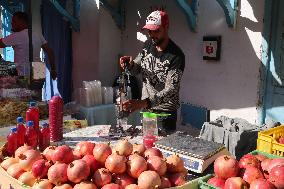 TUNISIA-TESTOUR-POMEGRANATE FESTIVAL