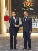 Japan, Malaysia prime ministers' talks