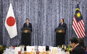 Japan, Malaysia prime ministers' talks