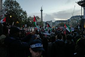 Pro Palestinian Demonstration In London