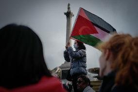 Pro Palestinian Demonstration In London