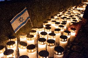 Vigil For Israel To Mark A Month After Hama Attack On Israel
