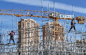 A Construction Site in Yantai