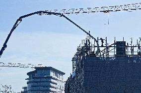 A Construction Site in Yantai