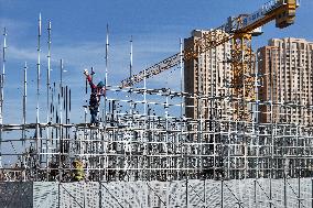 A Construction Site in Yantai