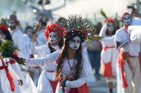 Day Of The Dead Mega Parade - Mexico City