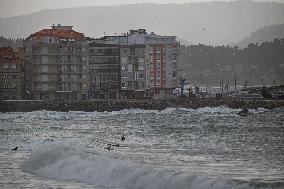 Storm Domingos Hits Galicia