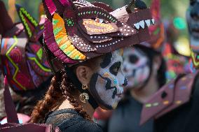 Day Of The Dead Mega Parade - Mexico City