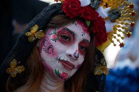 Day Of The Dead Mega Parade - Mexico City