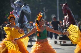 Day Of The Dead Mega Parade - Mexico City