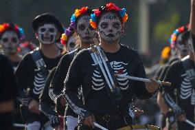Day Of The Dead Mega Parade - Mexico City