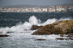 Storm Domingos Hits Galicia