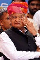 Rajasthan Chief Minister Ashok Gehlot Holds A Public Meeting - Ajmer