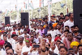 Rajasthan Chief Minister Ashok Gehlot Holds A Public Meeting - Ajmer