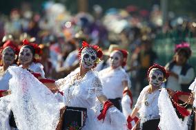 Day Of The Dead Mega Parade - Mexico City