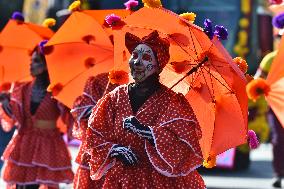 Day Of The Dead Mega Parade - Mexico City