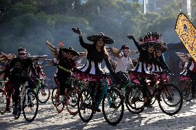 Day Of The Dead Mega Parade - Mexico City