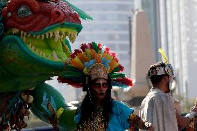 Day Of The Dead Mega Parade - Mexico City