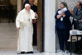 Pope Francis Meets With The CHARIS Members - Vatican