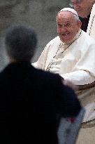 Pope Francis Meets With The CHARIS Members - Vatican