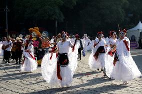 Day Of The Dead Mega Parade - Mexico City