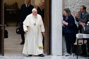 Pope Francis Meets With The CHARIS Members - Vatican