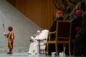 Pope Francis Meets With The CHARIS Members - Vatican