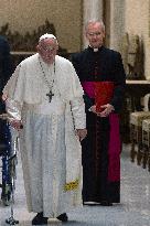 Pope Francis Meets With The CHARIS Members - Vatican
