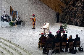 Pope Francis Meets With The CHARIS Members - Vatican