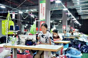 An Embroidery Production Workshop in Qiandongnan