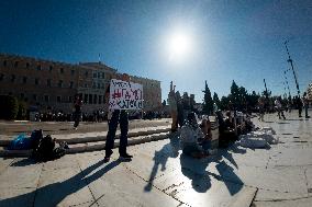 Pro-palestinian Demonstration In Athens, Greece