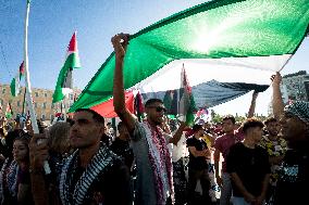 Pro-palestinian Demonstration In Athens, Greece