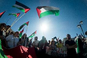 Pro-palestinian Demonstration In Athens, Greece