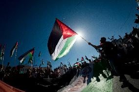 Pro-palestinian Demonstration In Athens, Greece