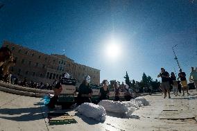 Pro-palestinian Demonstration In Athens, Greece