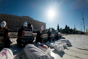 Pro-palestinian Demonstration In Athens, Greece