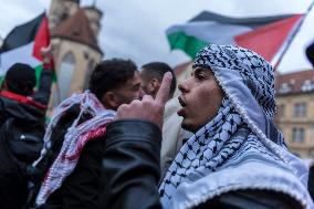 Pro Palestine Demonstration In Stuttgart