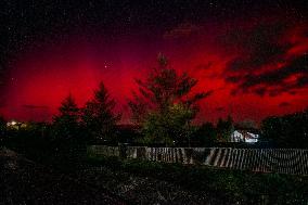 Northern Lights Observed In Hungary